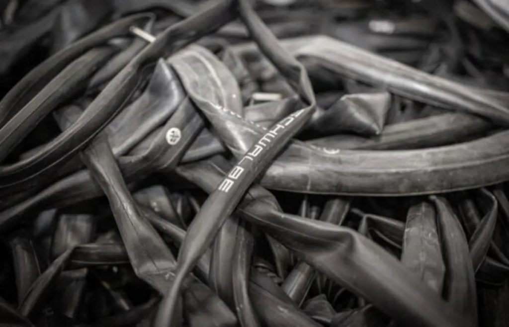 Schwalbe inner tube recycling is now possible in France and Italy