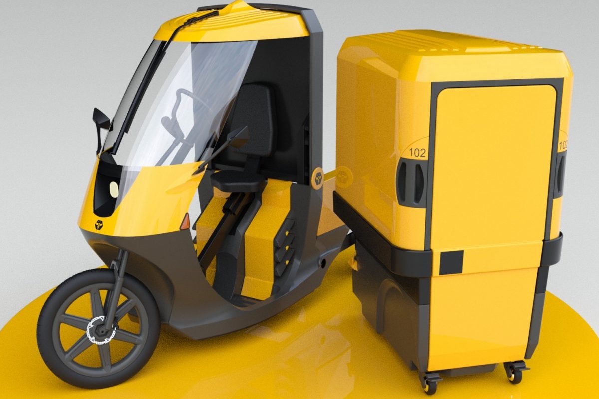 Busy Bee Cargo Bike Was ist das neue Fahrrad, das die Zustellung auf