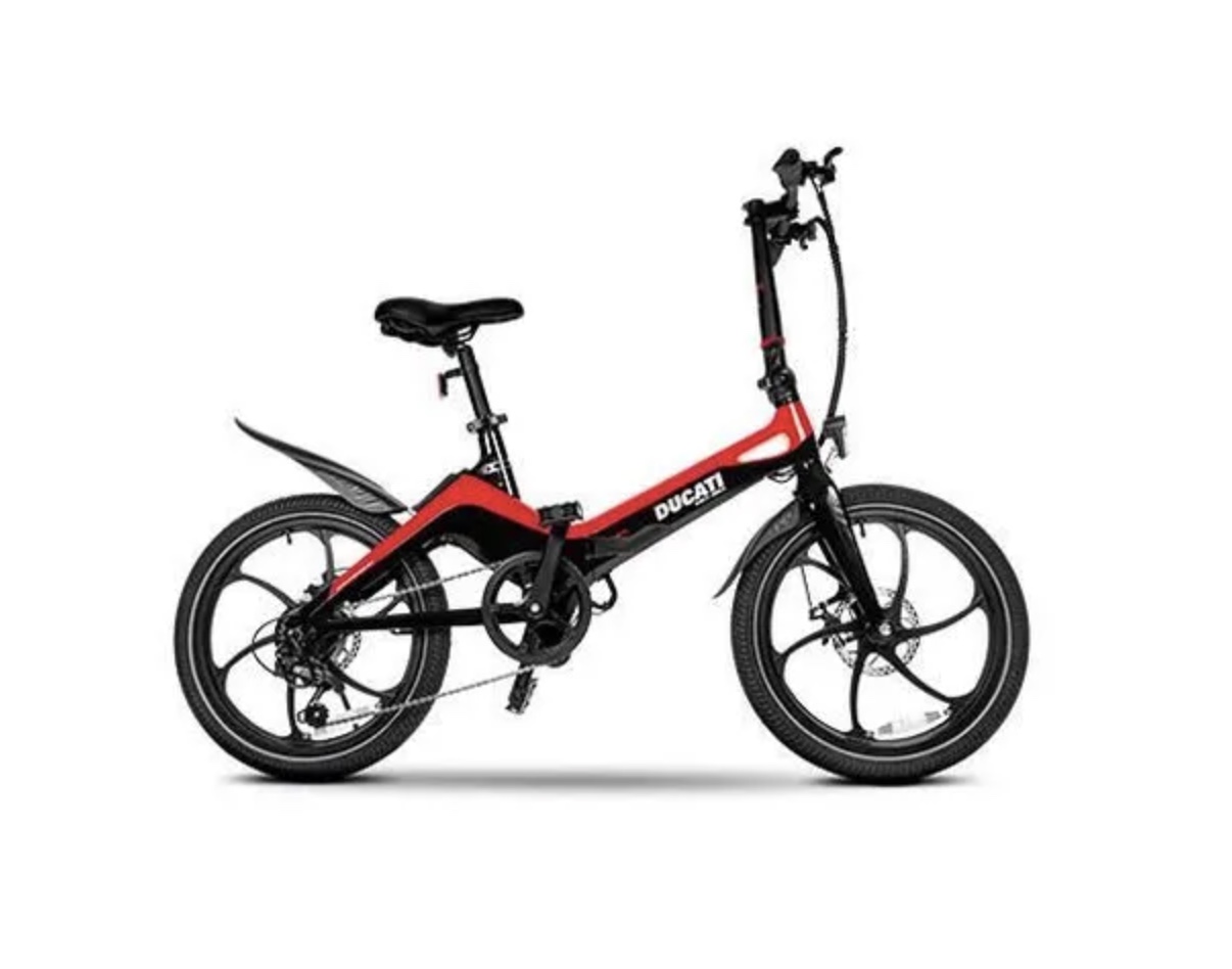 Illustration of Ducati Electric Bike